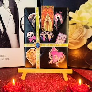 Cita a ciegas con una baraja de tarot misteriosa - Cartas del oráculo de una cita a ciegas con una baraja misteriosa, empaque de regalo único para ti o para ella.