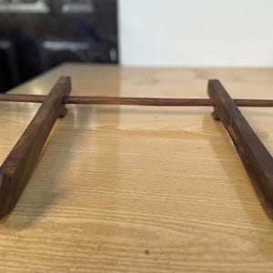 Adjustable Wooden Laptop Stand | Ergonomic Desk Riser for Home Office | Fold able, Portable and Eco-Friendly | Ideal for Work & Study