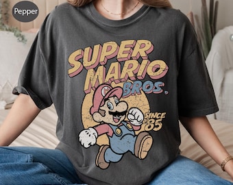Super Mario Shirt, Super Mario Matching Shirt, Mario and Friends Shirts, Super Mario Fan Shirt, Family Vacation Shirt