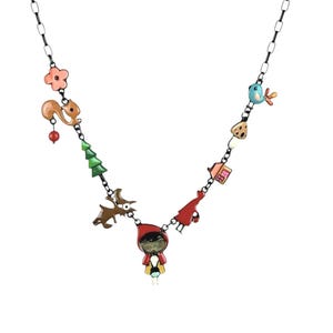 Rotkäppchen Halskette