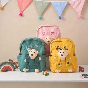 Mochila personalizada con nombre para infantil regalo cumpleaños vuelta al cole niñas niños preescolar