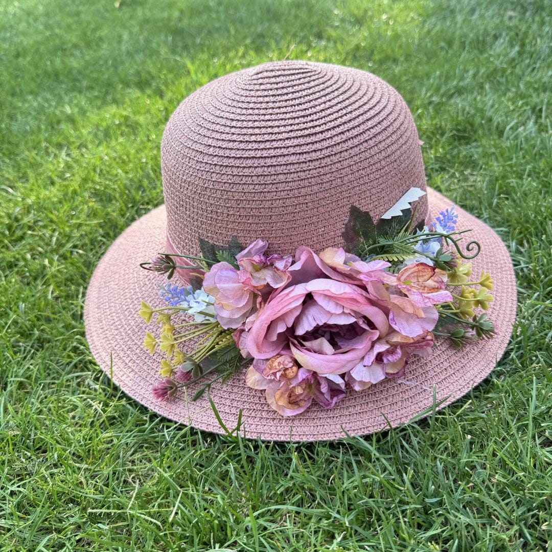 Summer Straw Hat Ladies Outdoor Travel Vacation Pastoral  display picture 1