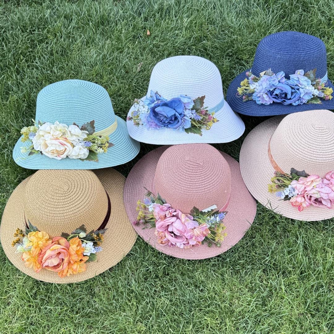 Straw Church Hat - Etsy display picture 1