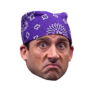 Michael Scott Prison Mike Babe Magnet image 1