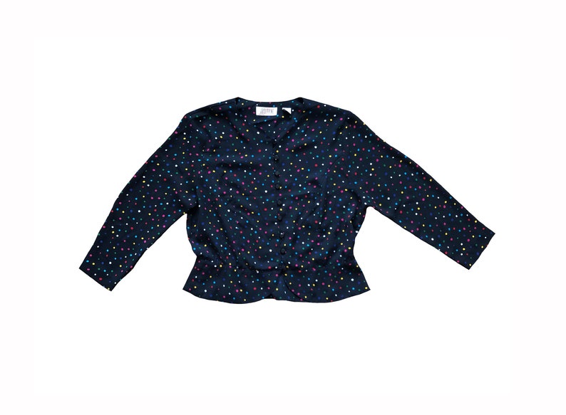 Rainbow Dot Structured Top