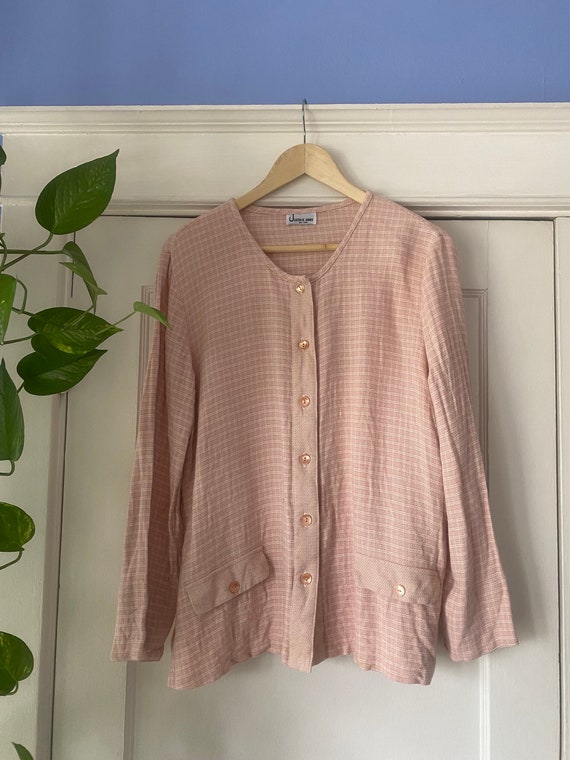 Cotton Candy Pink Cardigan - image 2