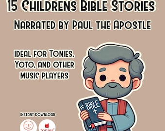 Kids Bible Audio Stories: Paul the Apostle Perspective (Digital Download for Tonies & Yoto