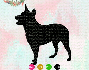 Blue Heeler Dog SVG – Australian Cattle Dog Cut File for Cricut & Silhouette