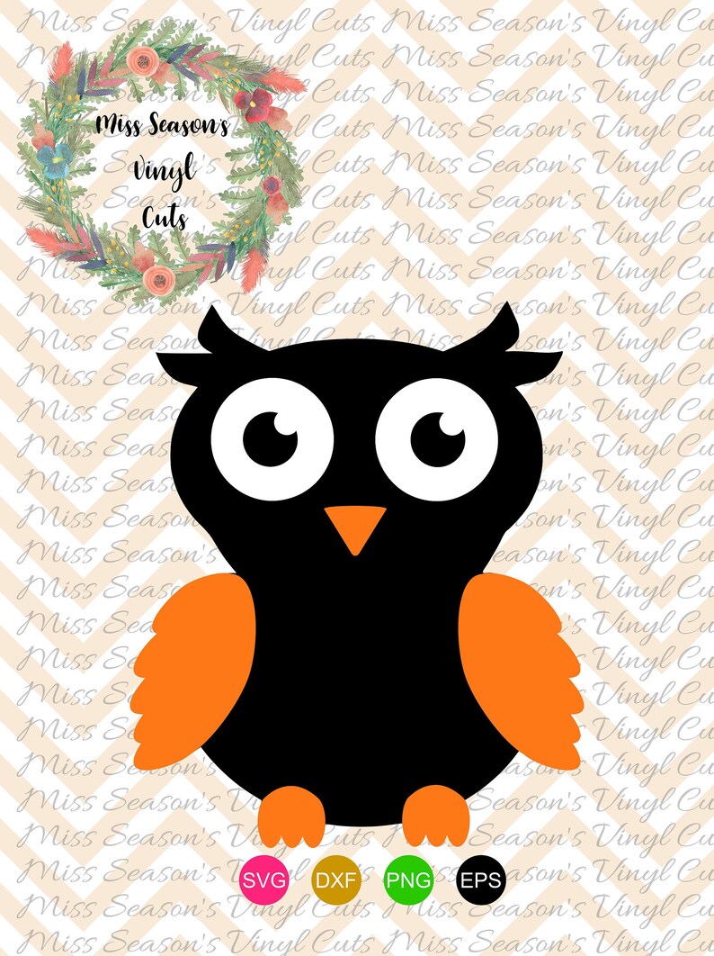 Download Halloween Owl Svg Dxf Eps Png Owl Svg Dxf Eps Png | Etsy