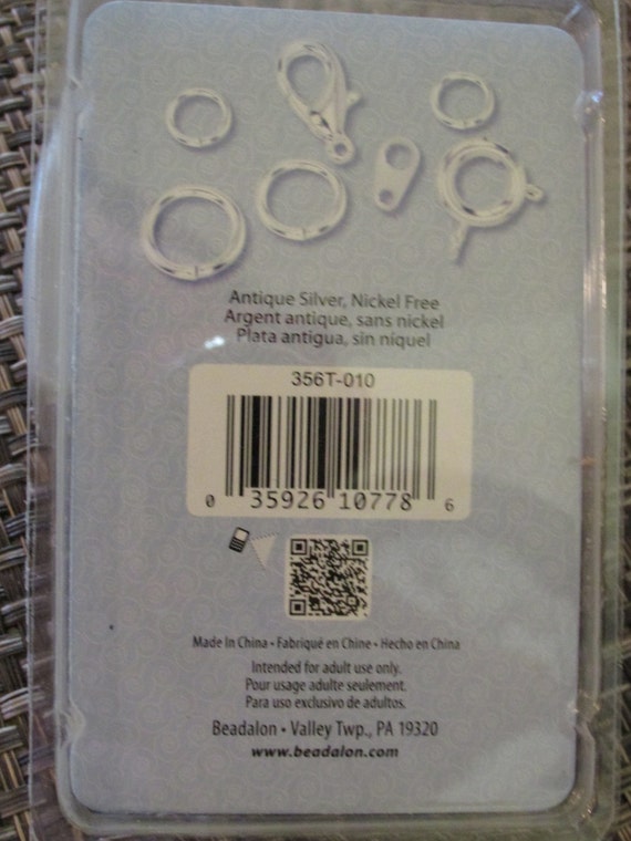 Beadalon Clasps, 112 Bulk Silver Clasps, Clasp Variety Pack