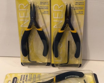 Chain Nose Pliers, Fine Point Pliers, Jewelry Pliers, Small Jewelry Pliers,  Pliers for Findings, Pointed Pliers, Finding Pliers 