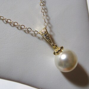 Swarovski Crystal Pearl Set, Pearl Necklace, Pearl Earring, Pearl Bride Set, Wedding Pearl Set, Bridesmaid Set, Pearl Drop, Minimalist, Gold