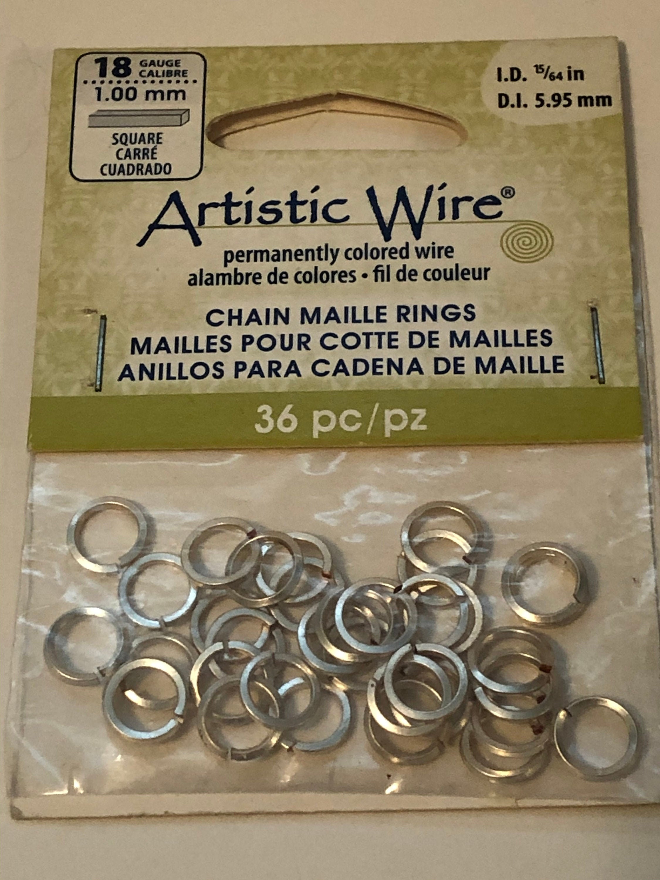 Artistic Wire® Colored Copper Jump Rings – Chain Maille, Jewelry Findings, Choose Size & Color