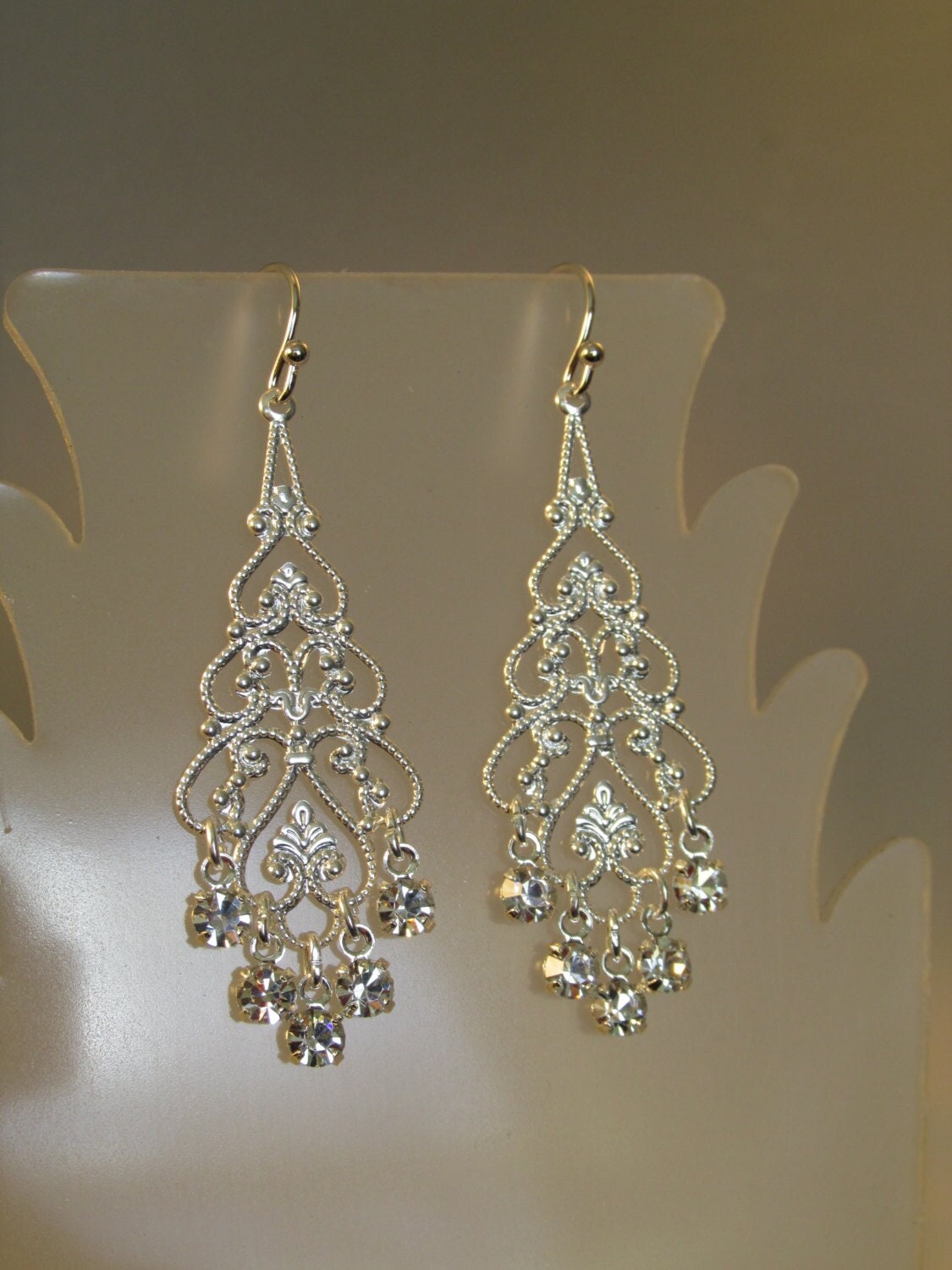Swarovski Crystal Dangle Earrings