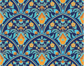 Mandala Art Digital Background | Floral Geometric Pattern | Elegant Instant Download Wall Decor