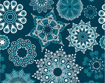Elegant Mandala Art | Floral Geometric Pattern | Digital Background | Instant Download