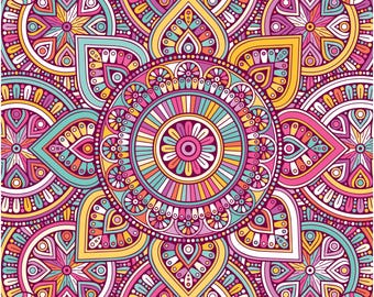 Piste de danse mandala | Design indien traditionnel pour les mariages (fr) | Modèles numériques de conception de sol | Art de la piste de danse personnalisable