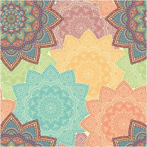 Mandala Dance Floor Design | Indian Floor Mat for Weddings & Events | Unique Digital Design | Customizable Floor Designs