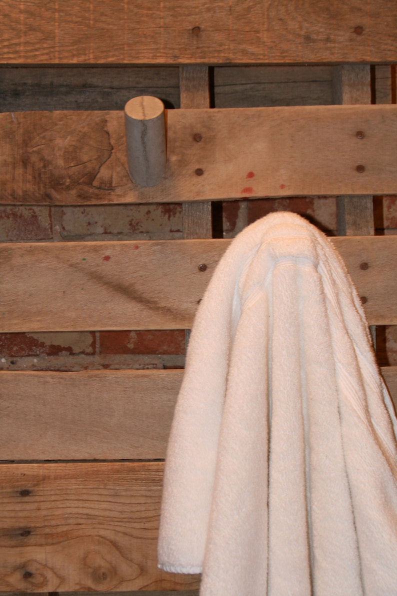 Round Concrete Wall Hooks set of 6 Etsy