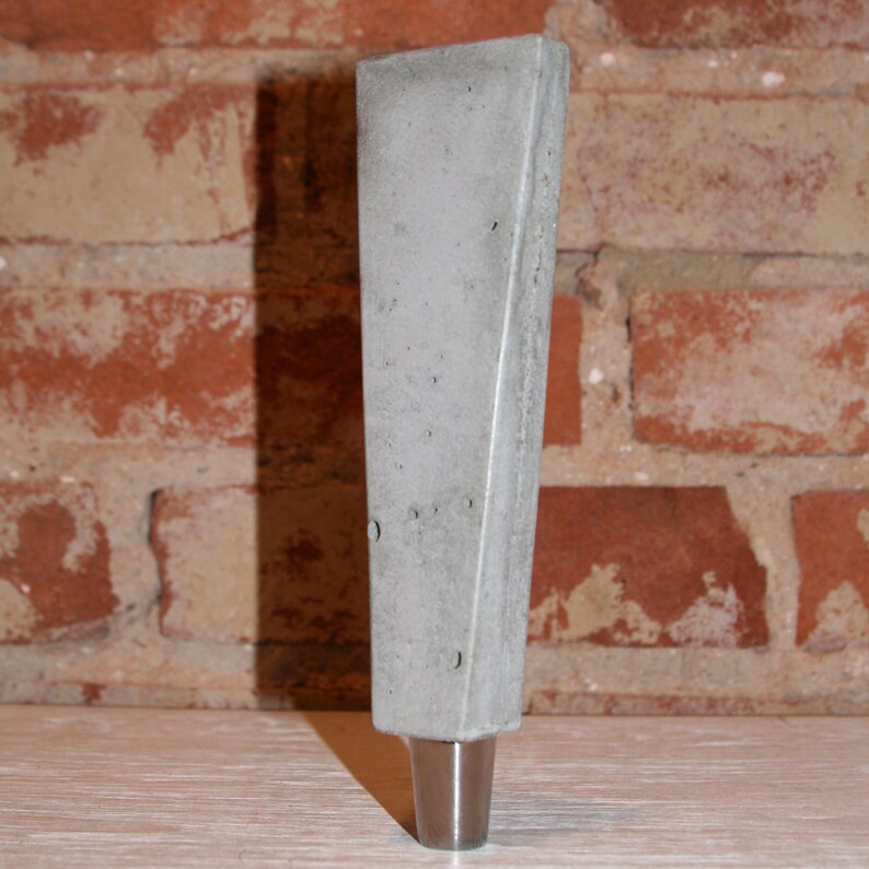 Concrete Tap Handle Blank Wedge Etsy