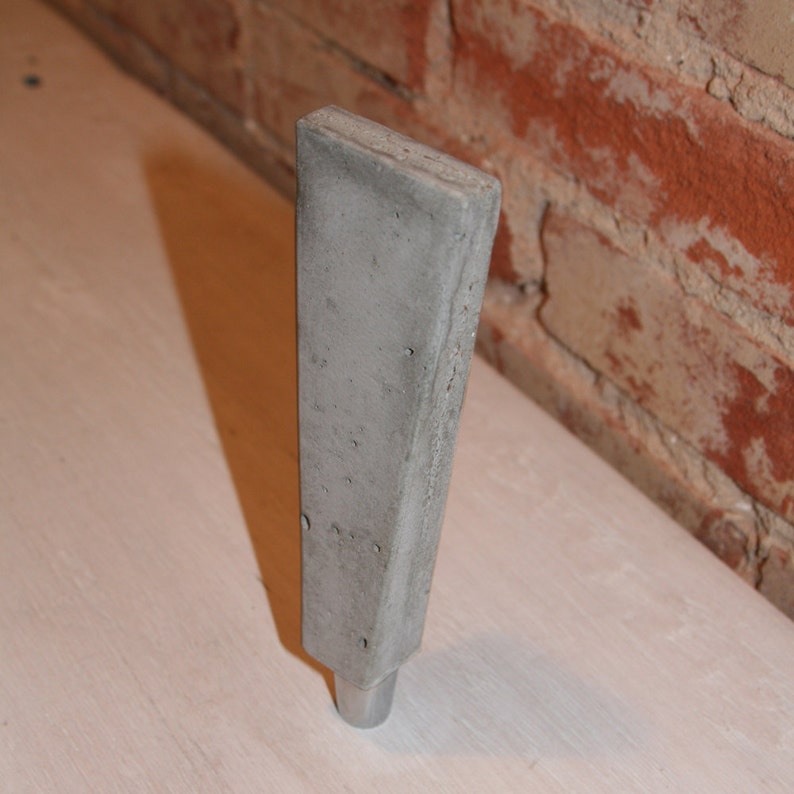 Concrete Tap Handle Blank Wedge Etsy