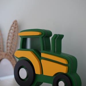 Personalised Tractor Piggy Bank / Farm Piggy Bank /  Tractor Coin Bank / Piggy Banks / Nursery Bank /Money Box / Coin Bank / Farmyard Bank