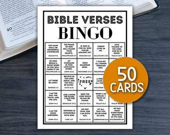 Bibelversspelbingo utskrivbart, Kristuscentrerade spel Bibliska aktiviteter Kyrklig trosbaserad bingo