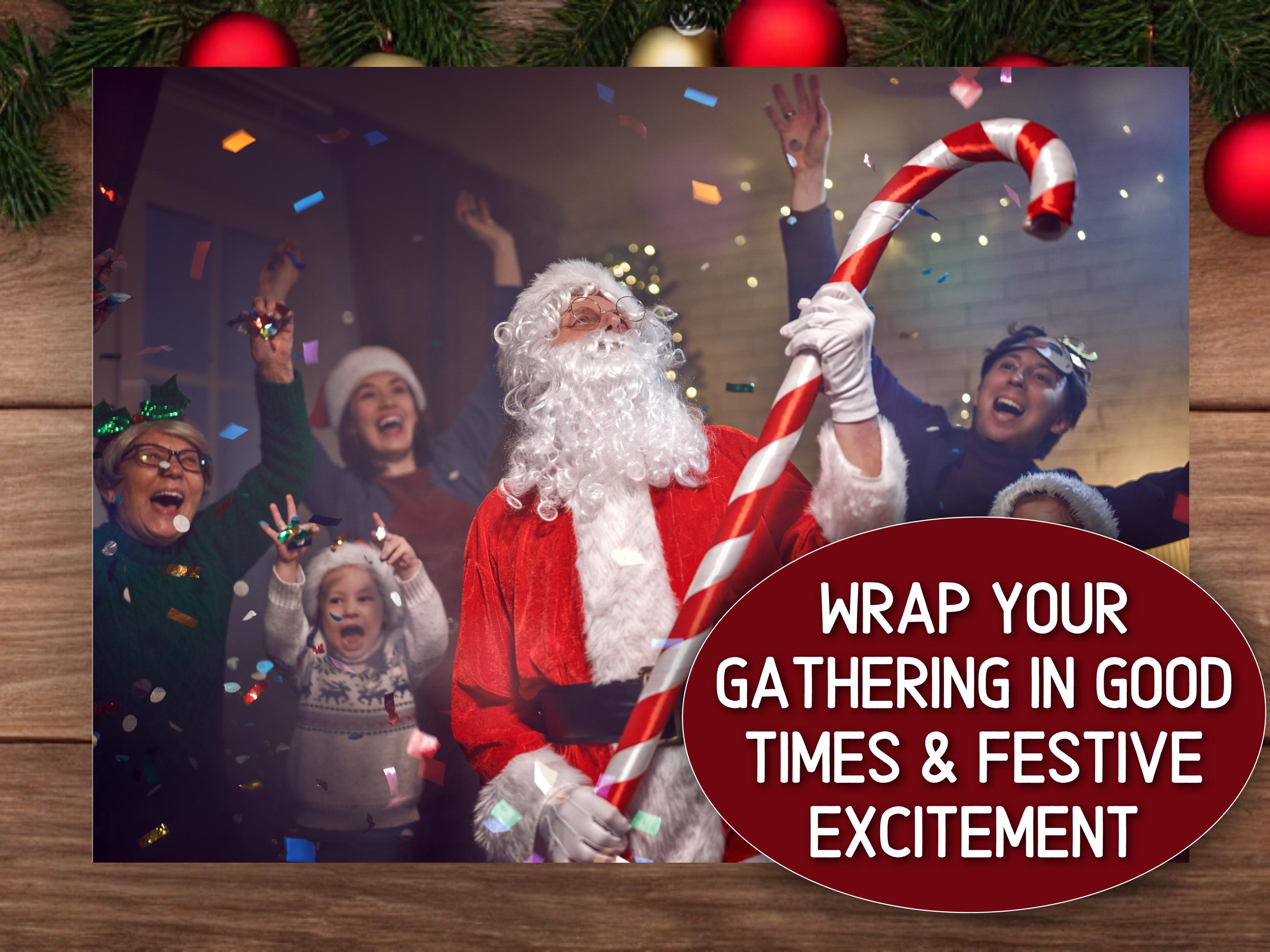 een kerstspel met de feestdagen spelen - het