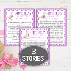Birthday Left Right Pass the Prize Birthday Party Left Right Game Left Right Birthday Story Pass the Prize Teen Adult Pass the Parcel Poem