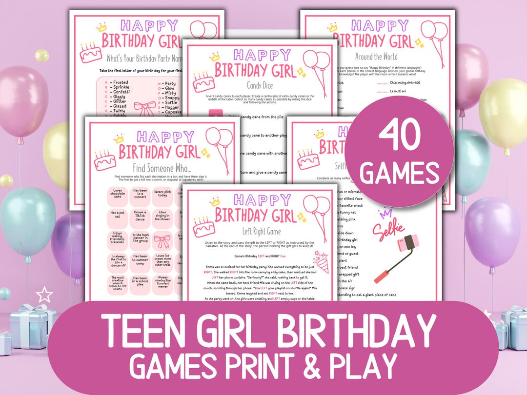 Teen Girl Party Games Birthday Mega Bundle Games 12th 13th 14th 15th teen-girl-party-games-birthday-mega-bundle-games-12th-13th-14th-15th