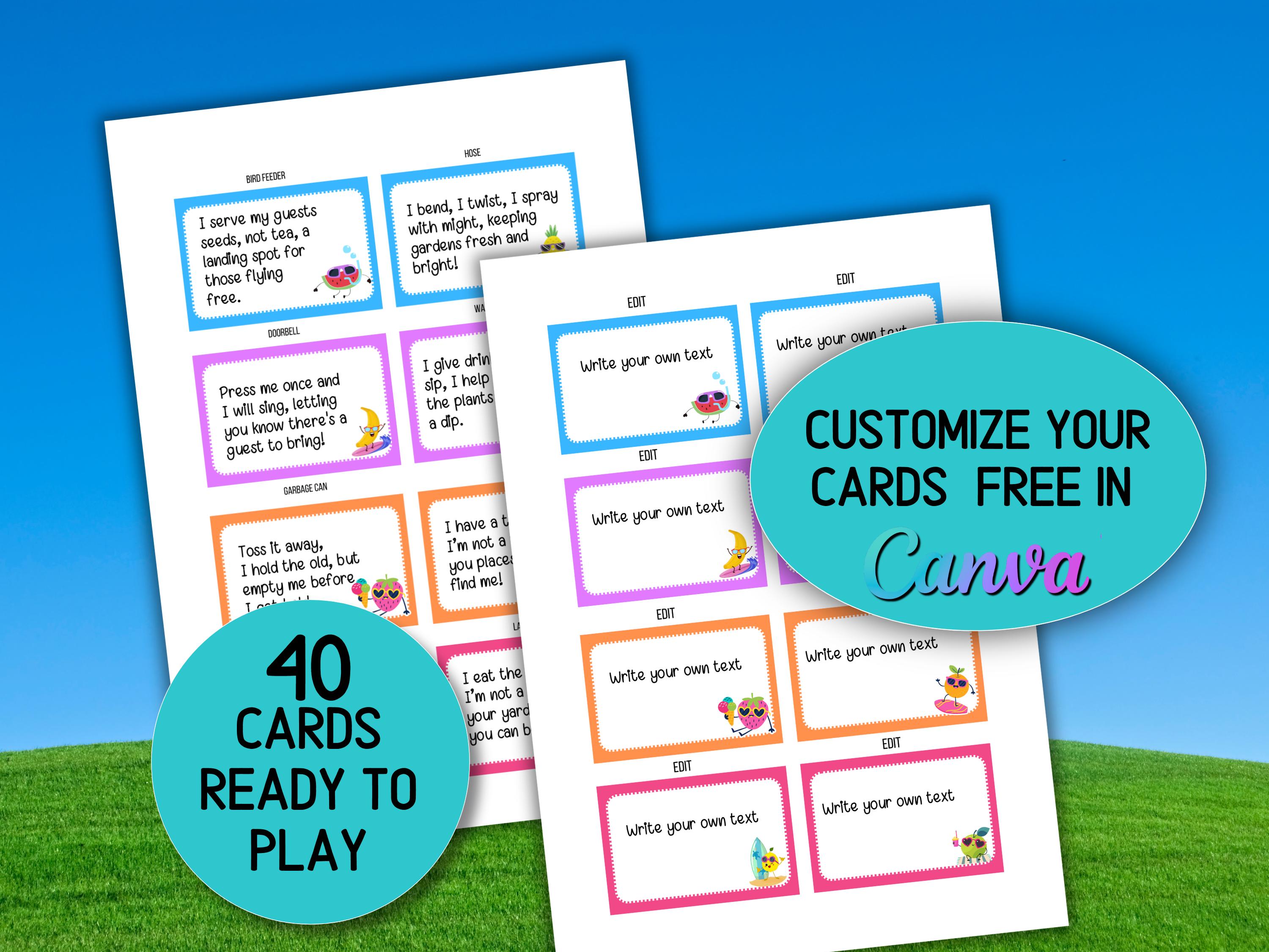 Outdoor Scavenger Hunt for Kids, Printable Treasure Hunt Clues Outside ...