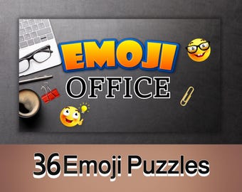 Emoji Office Game, Work PowerPoint Games for Virtual Team Building