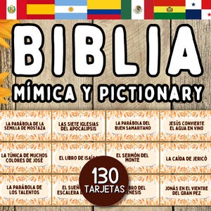 Juego Bíblico Mimica y Pictionary en Español | Jeux religieux | Juegos Cristianos Damas | Charades | Jeux en espagnol | Tarjetas Biblia