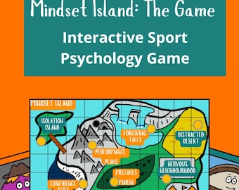 Mindset Island: Das Spiel - Interaktives Sportpsychologiespiel – Gedanken, Gefühle und Verhalten verstehen – CBT, AKT, SFBT