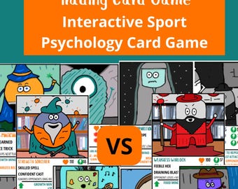 Thrivers vs Taucher: Sammelkartenspiel - Interaktives Sportpsychologie Kartenspiel - AKT, CBT, SFBT – beratendes Tool für Sportpsychologie