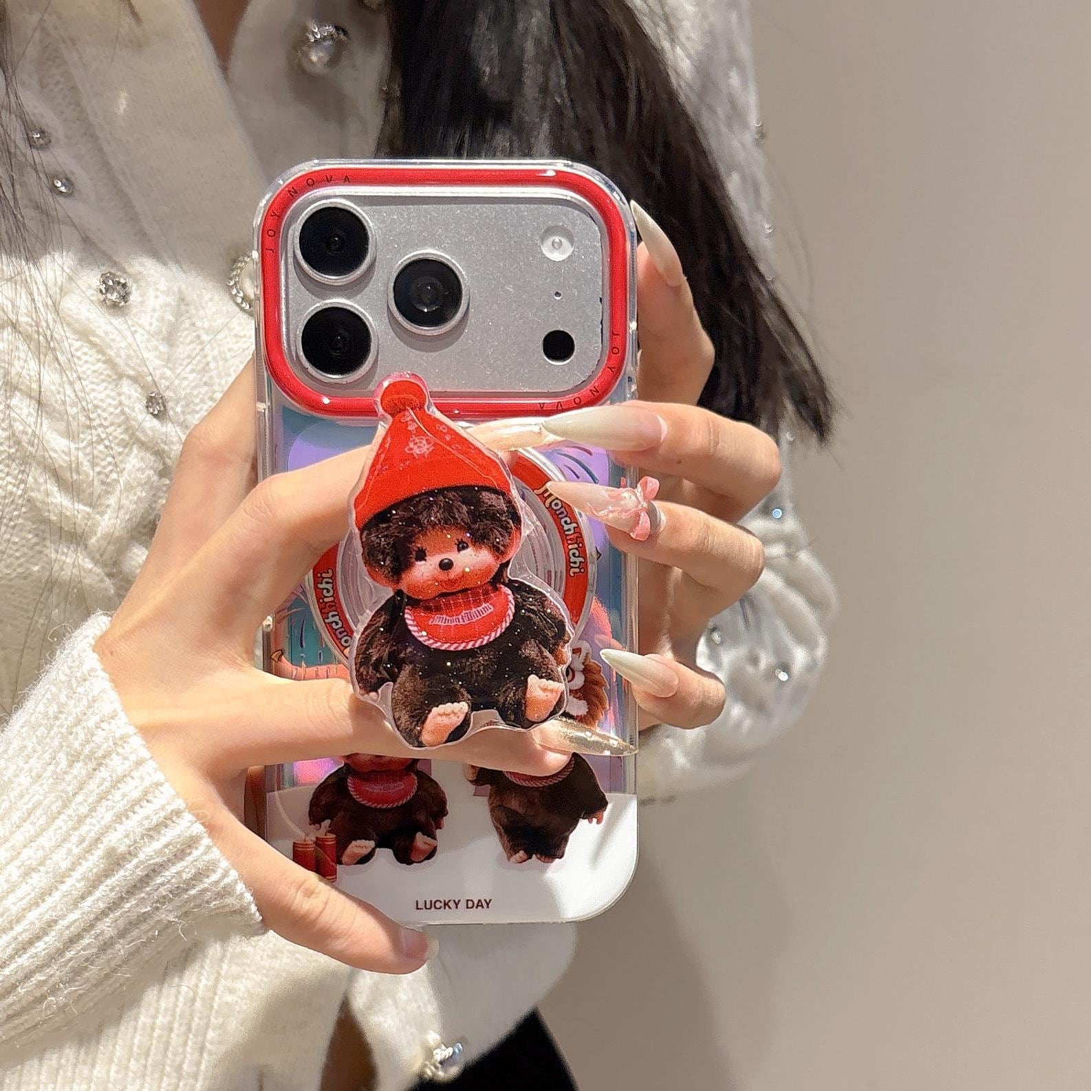 Monchhichi iPhone case - Etsy 日本