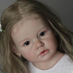 Angelica 43" by Reva Schick – Ultra Realistic Life-Size Toddler Doll with Full Arms – Girl - Boy - Custom Reborn