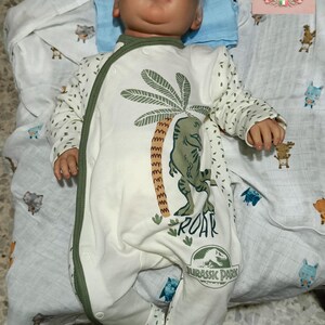 Custom Asleep Reborn Doll – Noah by Reva Schick, 20" Realistic Handmade Newborn image 9