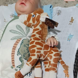 Custom Asleep Reborn Doll – Noah by Reva Schick, 20" Realistic Handmade Newborn image 11
