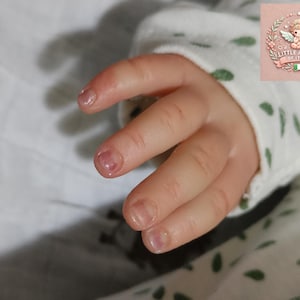 Custom Asleep Reborn Doll – Noah by Reva Schick, 20" Realistic Handmade Newborn image 7