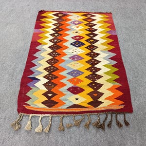 Dywan kilimowy, mały dywan kilimowy, mały dywan, duży dywan kilimowy, mały dywan turecki, dywan domowy, dywan w kolorze indyka,