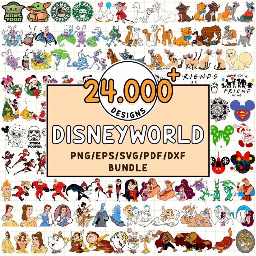 Disney Time Rover Svg Disneyworld Svg Bundle Cricut File LAYERED, Mickey Mouse, Minnie ...