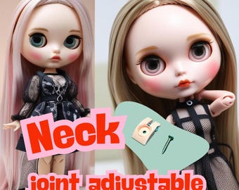 Verstellbares Halsgelenk für Blythe-Puppe – 3D-gedruckt
