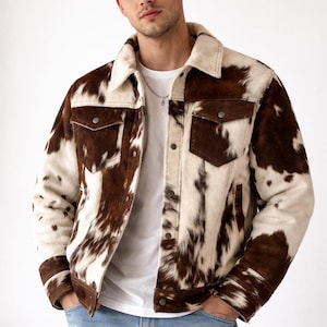 Ensemble Coiffe Et Col Poitrine Western En Cuir Véritable