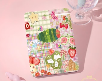 Cute Bug Pattern kindle New Case For Colorsoft2024，Kindle 8/10-12th，Papewhte 10-12th 6-7"，KPW 5/6/7，Personalized KPW6 Model with Hand Strap