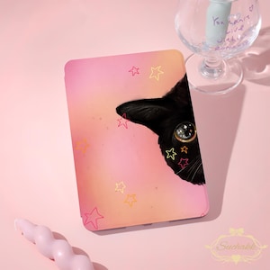 Peek-a-boo Cat Kindle New Case For Colorsoft2024，Kindle 8/10-12th，Papewhte 10-12th 6-7"，KPW 5/6/7，Personalized KPW6 Model with HandStrap