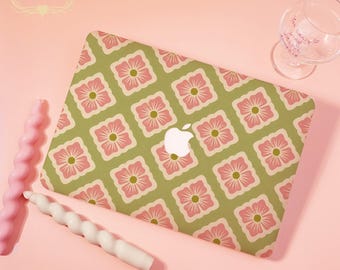 Daisy Green Hard Matte MacBook 2025 NewCase For MacBook Pro16/15/14/13，Air15/13/11，Ret13/15，NoLogo/Logo，Clear/Printed Bottom
