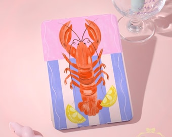 Lobster & Lemons kindle New Case For Colorsoft2024，Kindle 8/10-12th，Papewhte 10-12th 6-7"，KPW 5/6/7，Personalized KPW6 Model with Hand Strap