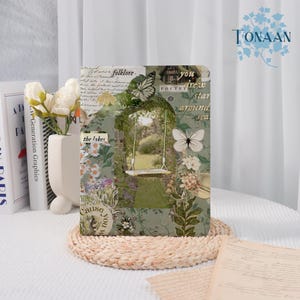 Etui na iPada z poezją folklorystyczną do iPada A16-11" 2025, spersonalizowane Air 7/6/5, Pro 2024/22/21/20, Mini7/6/5, etui z klapką i miejscem na długopis
