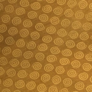 Cotton silk scarves spiral pattern